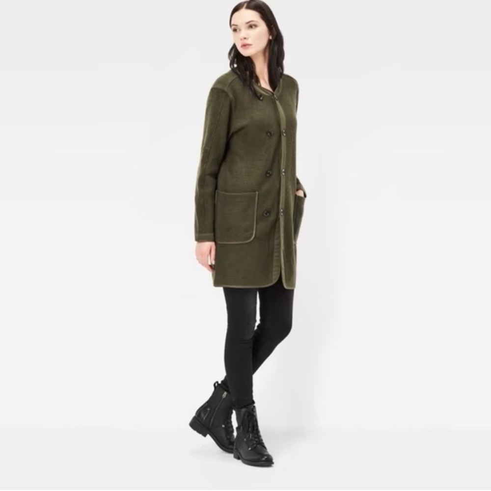 G star raw daxly long knit cardigan